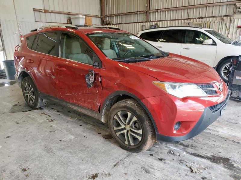 2T3ZFREV3DW036894 - 2013 TOYOTA RAV4 LE RED photo 4