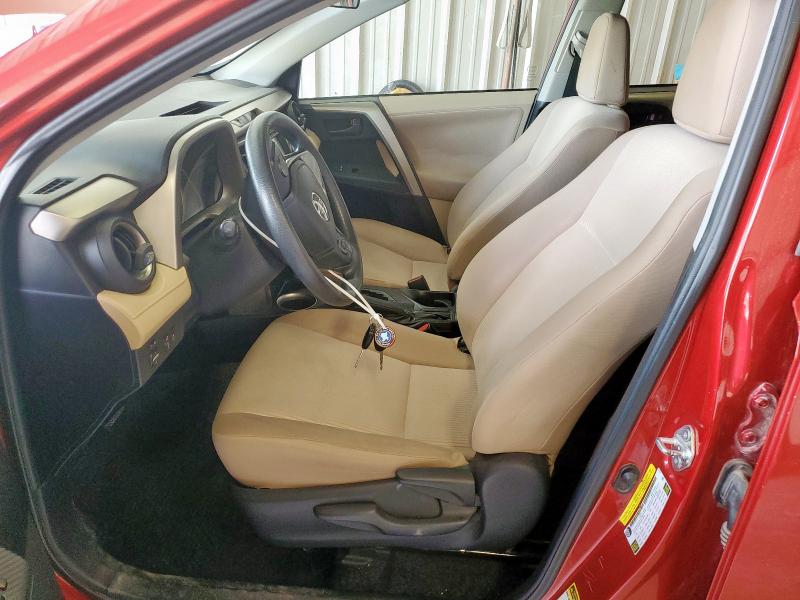 2T3ZFREV3DW036894 - 2013 TOYOTA RAV4 LE RED photo 7
