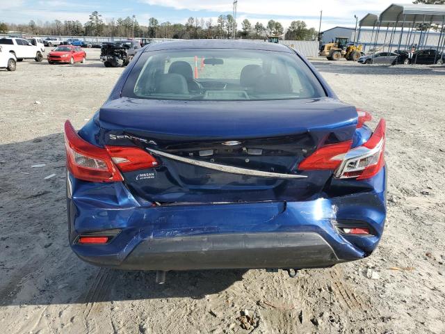 3N1AB7APXJY333884 - 2018 NISSAN SENTRA S BLUE photo 6