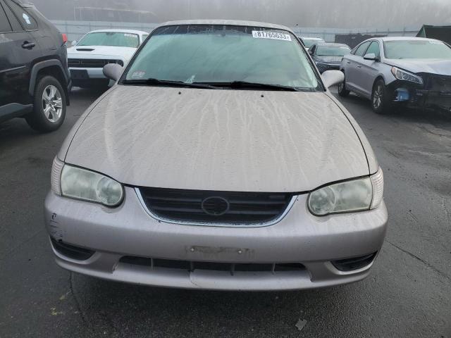 2T1BR12E12C565458 - 2002 TOYOTA COROLLA CE BEIGE photo 5