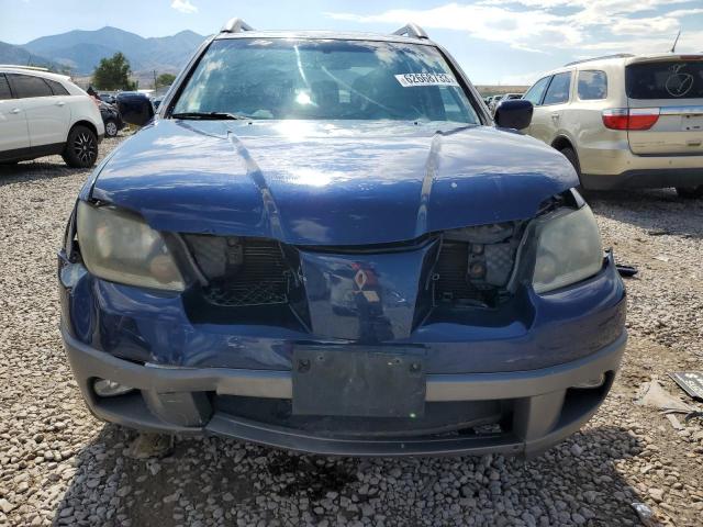 JA4LZ41G73U043182 - 2003 MITSUBISHI OUTLANDER XLS BLUE photo 5