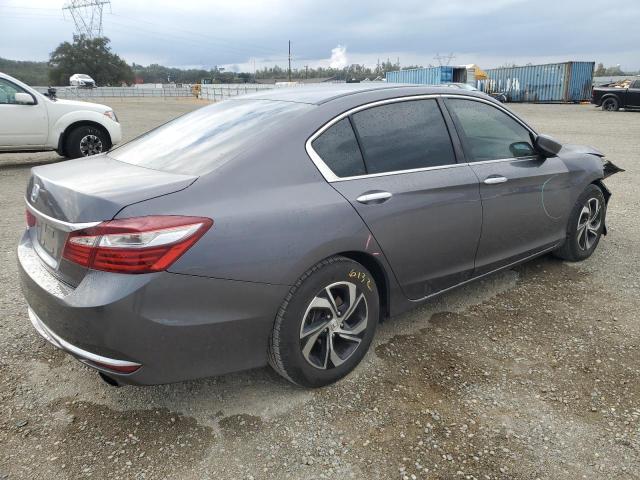 1HGCR2F31HA248779 - 2017 HONDA ACCORD LX GRAY photo 3