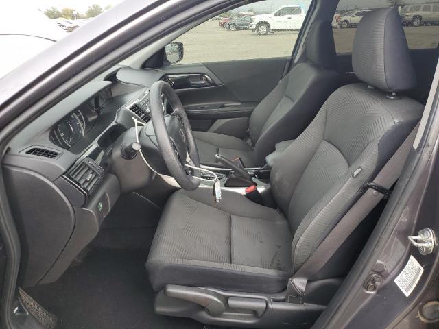 1HGCR2F31HA248779 - 2017 HONDA ACCORD LX GRAY photo 7