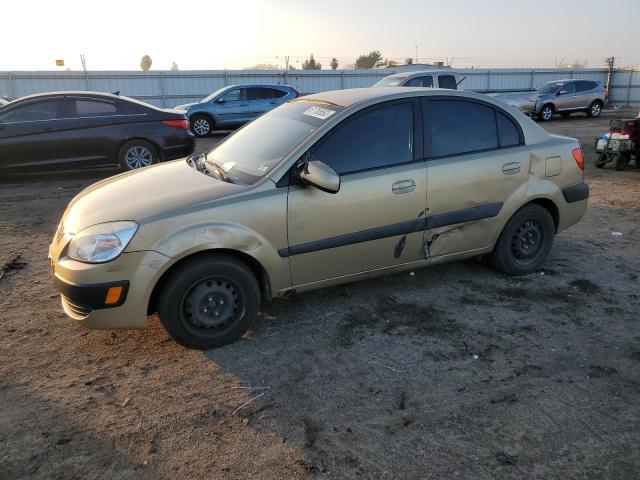 KNADE123586327080 - 2008 KIA RIO BASE TAN photo 1