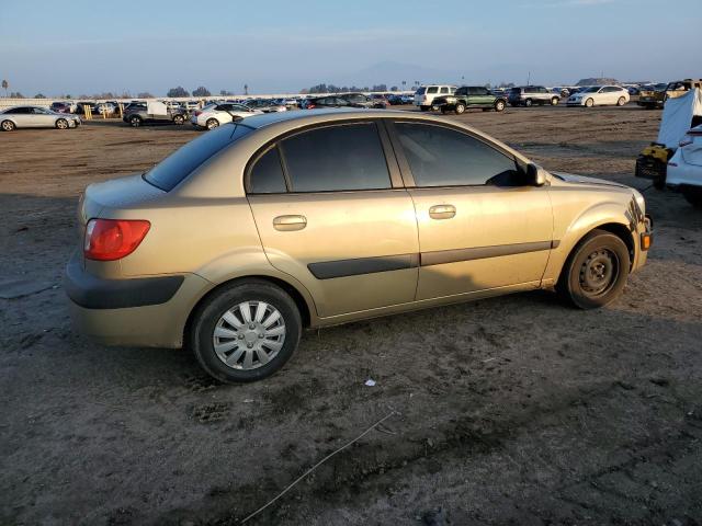 KNADE123586327080 - 2008 KIA RIO BASE TAN photo 3