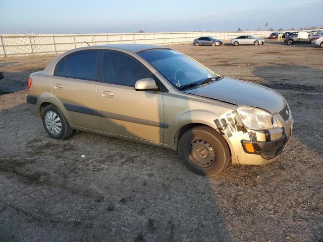 KNADE123586327080 - 2008 KIA RIO BASE TAN photo 4