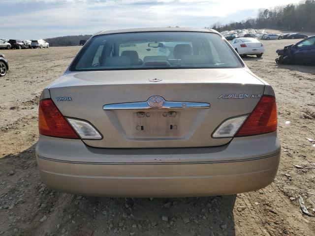 4T1BF28B7YU096606 - 2000 TOYOTA AVALON XL GOLD photo 6