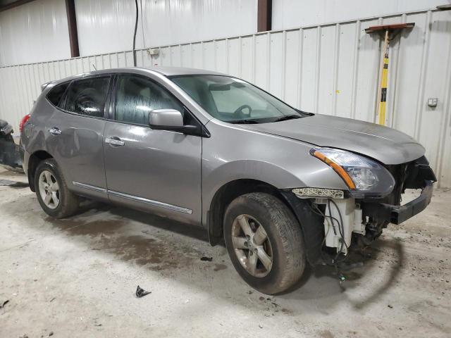 JN8AS5MV8DW609507 - 2013 NISSAN ROGUE S GRAY photo 4