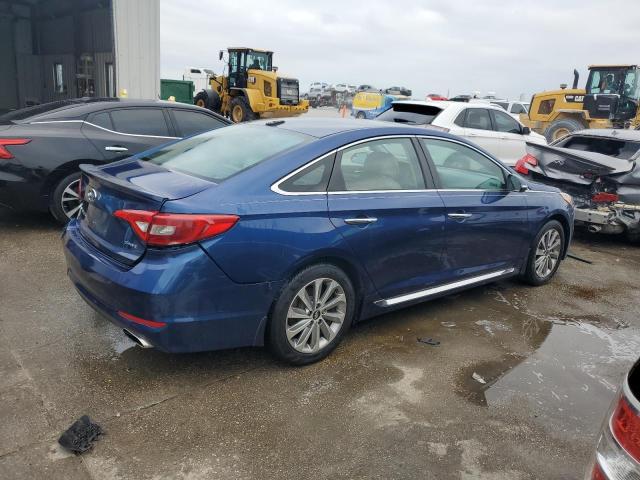 5NPE34AF3HH486468 - 2017 HYUNDAI SONATA SPORT BLUE photo 3