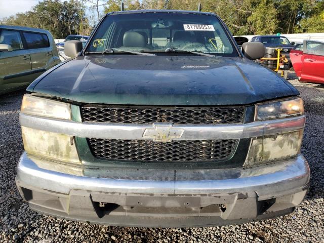 1GCCS136558269603 - 2005 CHEVROLET COLORADO GREEN photo 5