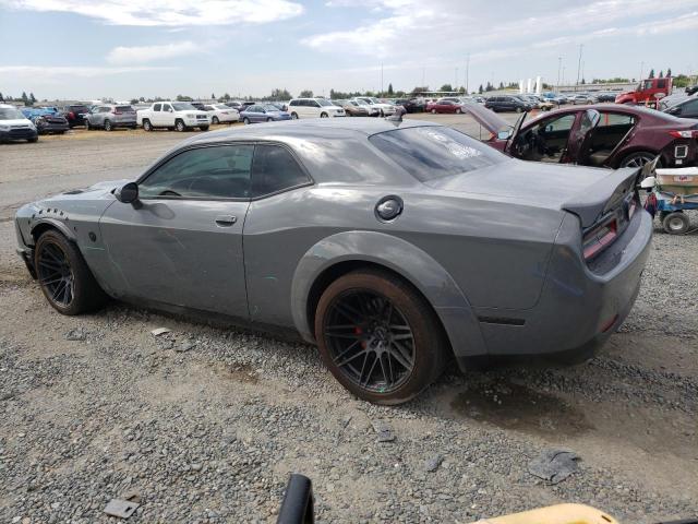 2C3CDZFJ1KH574020 - 2019 DODGE CHALLENGER R/T SCAT PACK GRAY photo 2