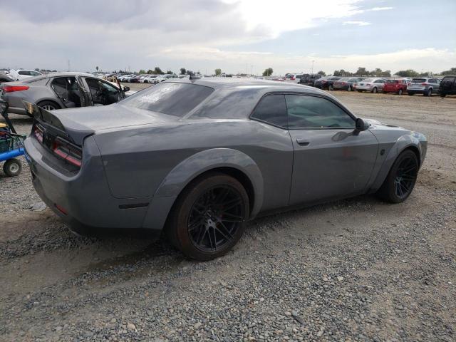 2C3CDZFJ1KH574020 - 2019 DODGE CHALLENGER R/T SCAT PACK GRAY photo 3