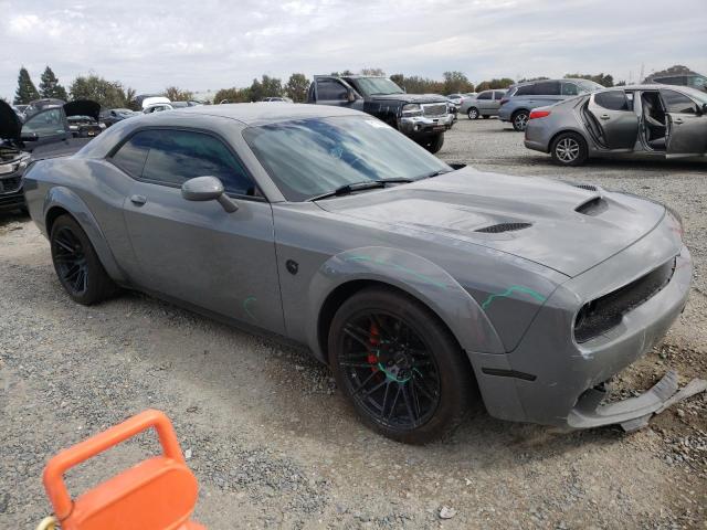 2C3CDZFJ1KH574020 - 2019 DODGE CHALLENGER R/T SCAT PACK GRAY photo 4