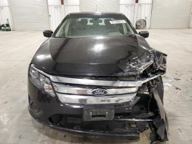 3FAHP0HA6CR151933 - 2012 FORD FUSION SE BLACK photo 5