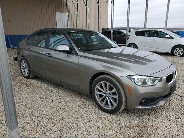 WBA8A3C58JA498837 - 2018 BMW 320 XI GRAY photo 4