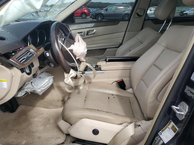 WDDHF8JB2EA883364 - 2014 MERCEDES-BENZ E 350 4MATIC BLUE photo 7