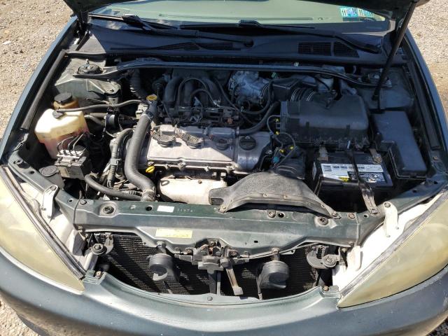 4T1BF30K65U104806 - 2005 TOYOTA CAMRY LE GREEN photo 11