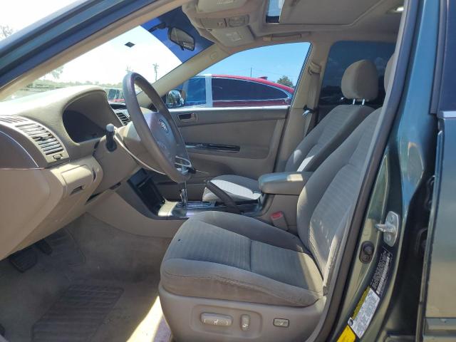 4T1BF30K65U104806 - 2005 TOYOTA CAMRY LE GREEN photo 7