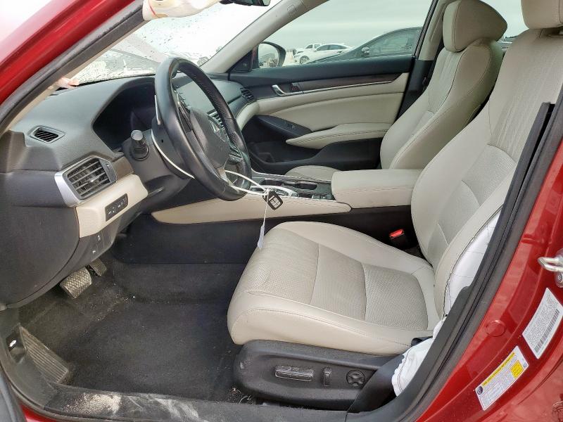 1HGCV2F92LA004910 - 2020 HONDA ACCORD TOURING 红色 照片 7