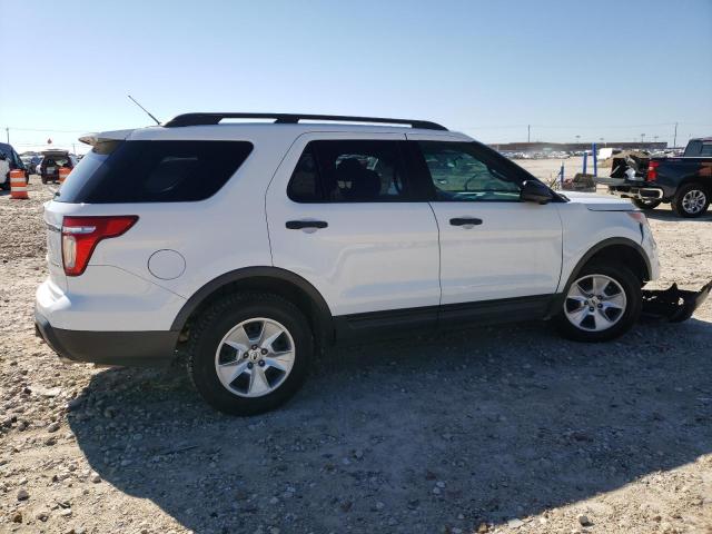 1FM5K7B80DGC86713 - 2013 FORD EXPLORER WHITE photo 3