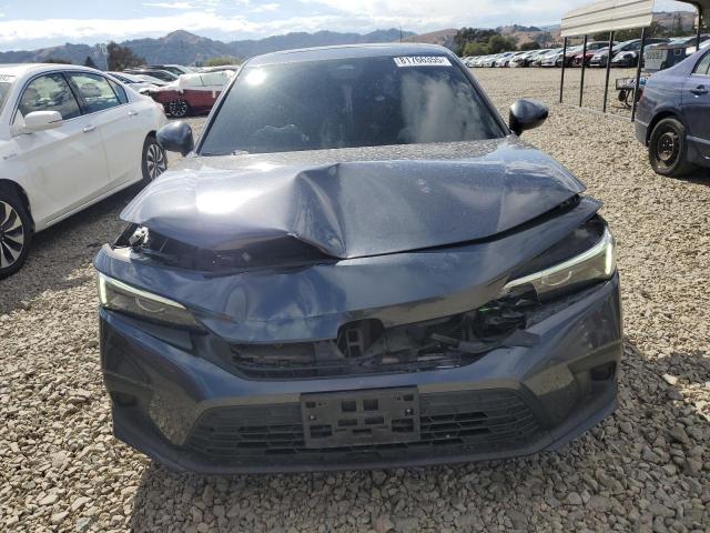 2HGFE1F76NH319171 - 2022 HONDA CIVIC EX GRAY photo 5