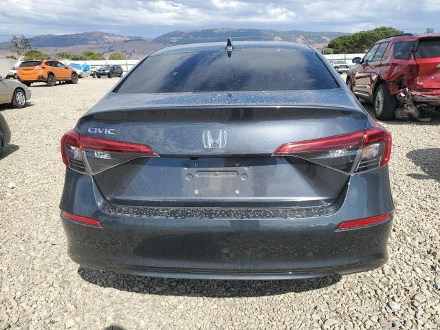 2HGFE1F76NH319171 - 2022 HONDA CIVIC EX GRAY photo 6