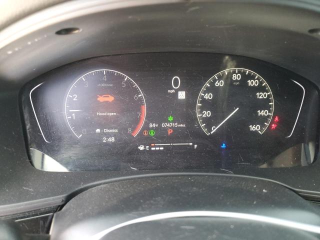 2HGFE1F76NH319171 - 2022 HONDA CIVIC EX GRAY photo 9