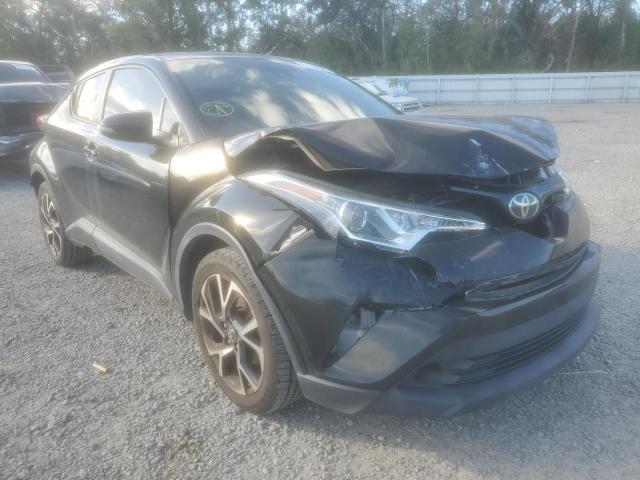 NMTKHMBX6KR073455 - 2019 TOYOTA C-HR XLE BLACK photo 4