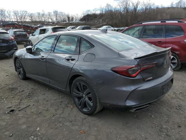 19UUB6F59MA011730 - 2021 ACURA TLX TECH A GRAY photo 2