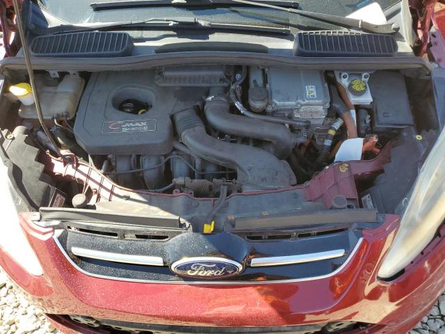1FADP5CU3FL119327 - 2015 FORD C-MAX PREMIUM SEL RED photo 11