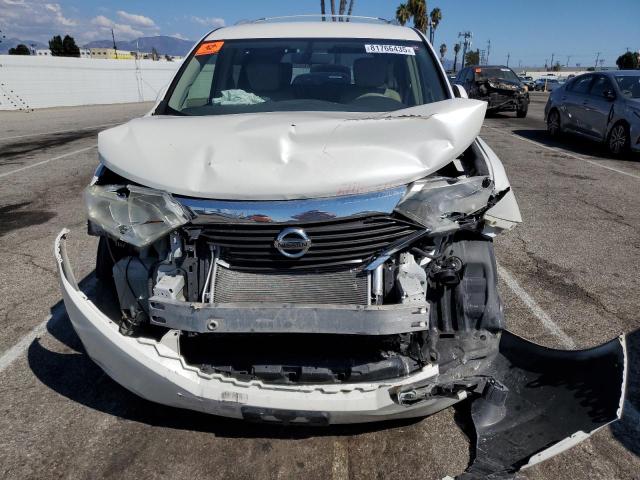 JN8AE2KP7F9125436 - 2015 NISSAN QUEST S 白色 照片 5