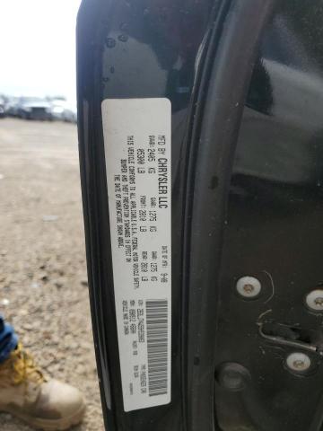 2B3LJ74W59H539063 - 2009 DODGE CHALLENGER SRT-8 შავი ფოტო 12