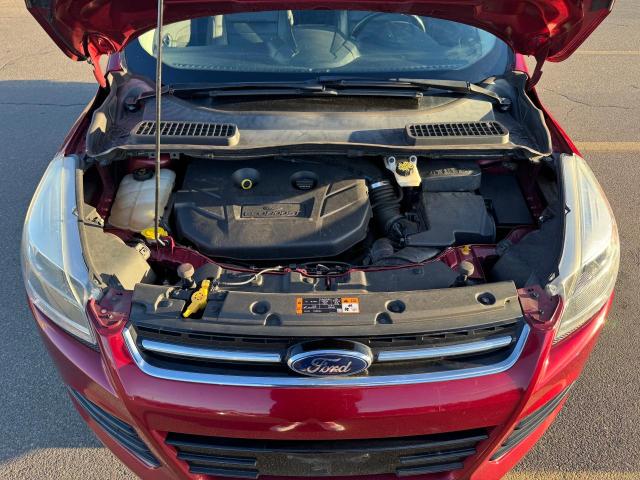 1FMCU9J94GUB55006 - 2016 FORD ESCAPE TITANIUM RED photo 7