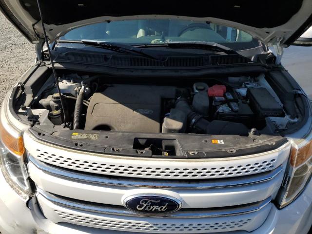 1FMHK8F82CGA33775 - 2012 FORD EXPLORER LIMITED أبيض صورة 12