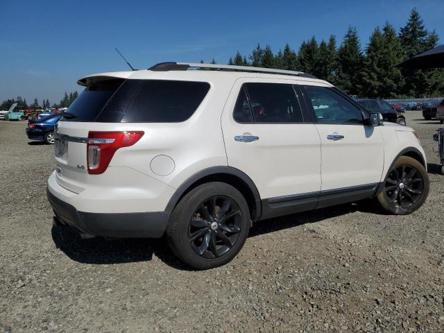 1FMHK8F82CGA33775 - 2012 FORD EXPLORER LIMITED أبيض صورة 3
