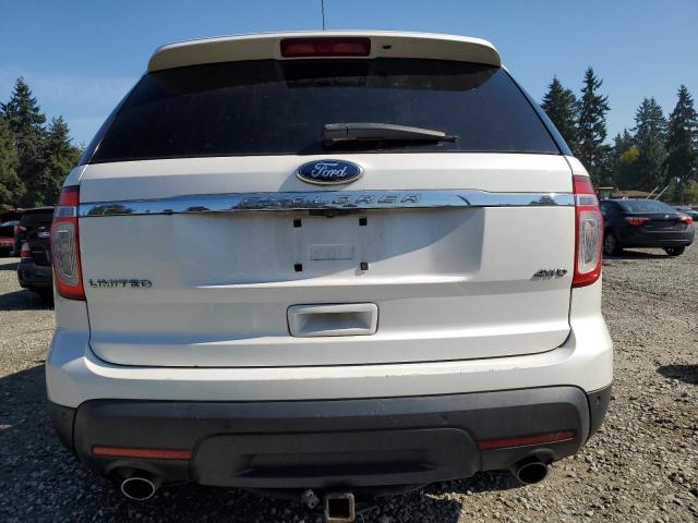 1FMHK8F82CGA33775 - 2012 FORD EXPLORER LIMITED أبيض صورة 6