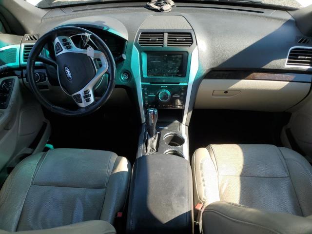 1FMHK8F82CGA33775 - 2012 FORD EXPLORER LIMITED أبيض صورة 8