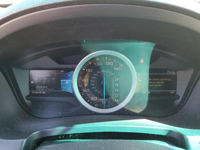 1FMHK8F82CGA33775 - 2012 FORD EXPLORER LIMITED أبيض صورة 9