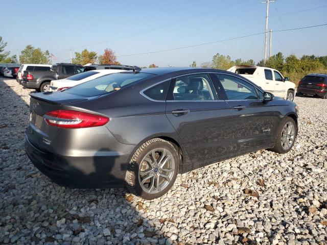 3FA6P0RU6KR198023 - 2019 FORD FUSION TITANIUM 灰色 照片 3