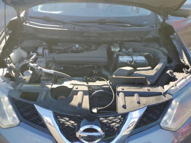 5N1AT2MT7GC774715 - 2016 NISSAN ROGUE S GRAY photo 12