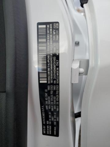 ZASPAKBN6M7D01053 - 2021 ALFA ROMEO STELVIO TI Ақ фото 13