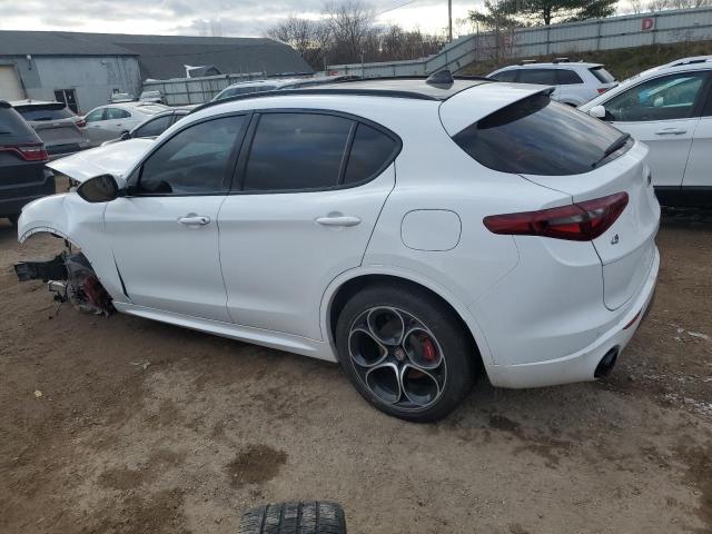 ZASPAKBN6M7D01053 - 2021 ALFA ROMEO STELVIO TI Ақ фото 2