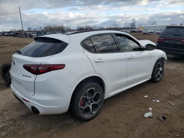 ZASPAKBN6M7D01053 - 2021 ALFA ROMEO STELVIO TI Ақ фото 3