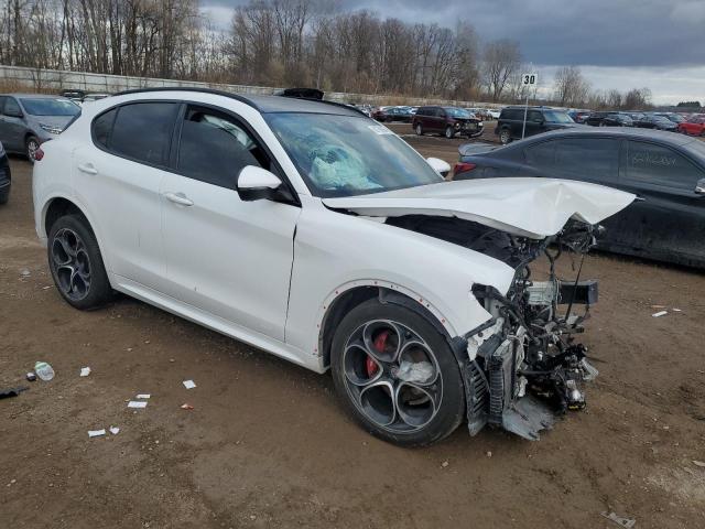 ZASPAKBN6M7D01053 - 2021 ALFA ROMEO STELVIO TI Ақ фото 4
