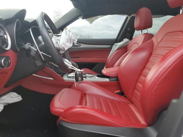 ZASPAKBN6M7D01053 - 2021 ALFA ROMEO STELVIO TI Ақ фото 7