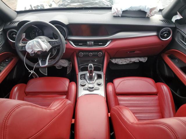 ZASPAKBN6M7D01053 - 2021 ALFA ROMEO STELVIO TI Ақ фото 8