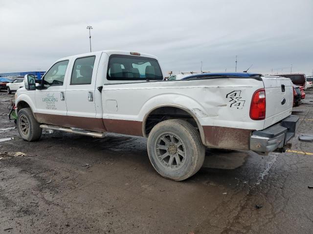 1FT7W2B6XCEA73409 - 2012 FORD F250 SUPER DUTY WHITE photo 2