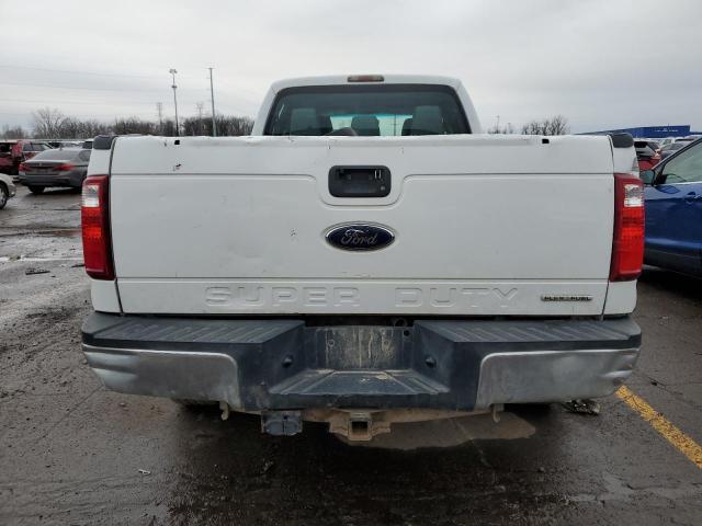 1FT7W2B6XCEA73409 - 2012 FORD F250 SUPER DUTY WHITE photo 6