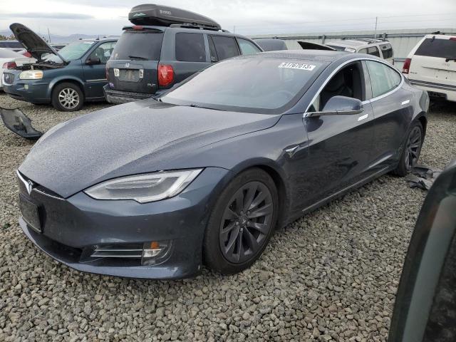 5YJSA1E23JF258358 - 2018 TESLA MODEL S ნაცრისფერი ფოტო 1