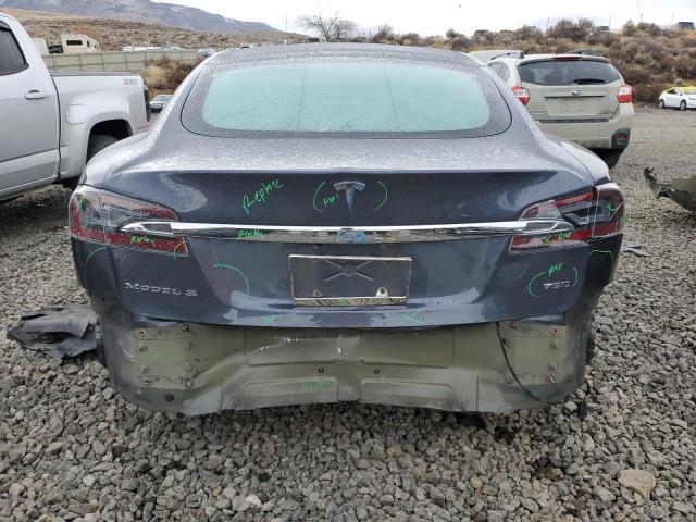 5YJSA1E23JF258358 - 2018 TESLA MODEL S ნაცრისფერი ფოტო 6